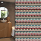 Vintage Privacy Static Frosted Film