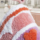 Semicircular Flower Absorbent Anti-slip Floor Mat