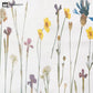 Plant Branch Pattern Tassel Cotton Linen Floor Mat