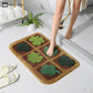 Cute Cartoon Plant Flowers Floor Mat