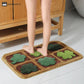Cute Cartoon Plant Flowers Floor Mat