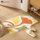 Cute Cartoon Plant Flowers Floor Mat
