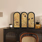 Floral Bird Folding Screen Desktop Painting