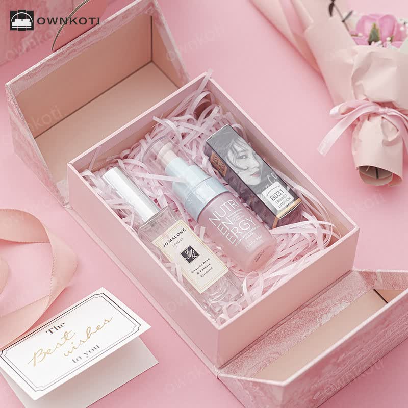 Pink Birthday Holiday Gift Packaging Box