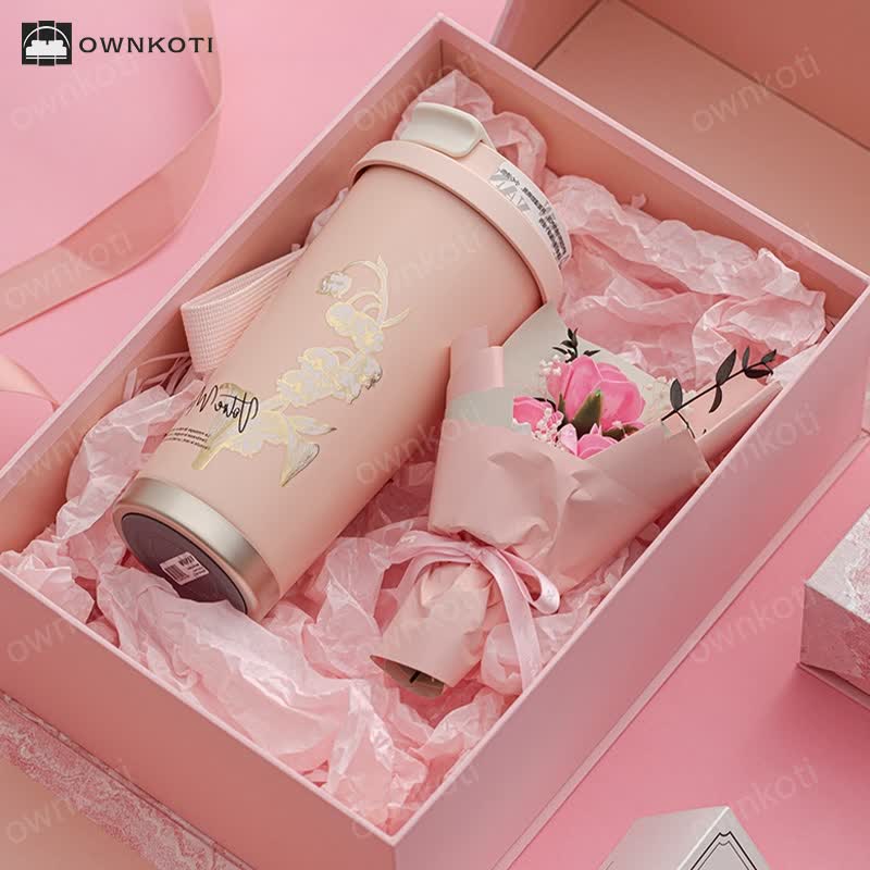 Pink Birthday Holiday Gift Packaging Box