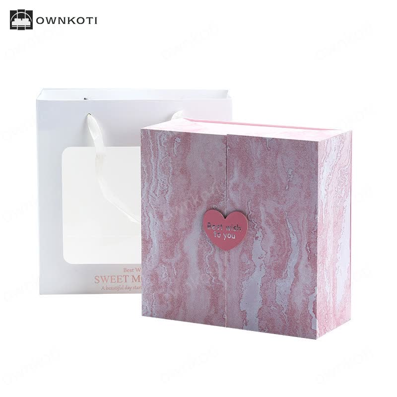 Pink Birthday Holiday Gift Packaging Box