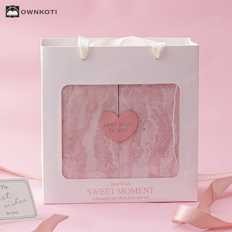 Pink Birthday Holiday Gift Packaging Box