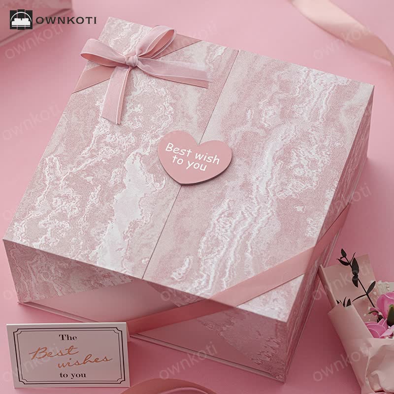 Pink Birthday Holiday Gift Packaging Box