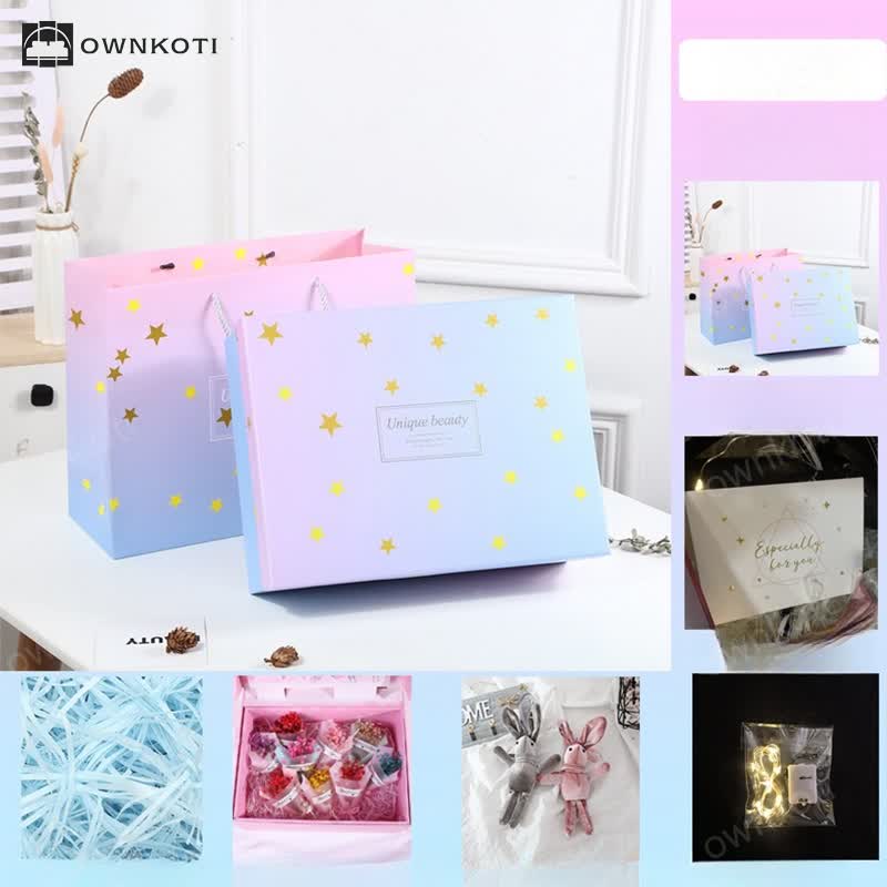 Fantasy Star Birthday Holiday Gift Box