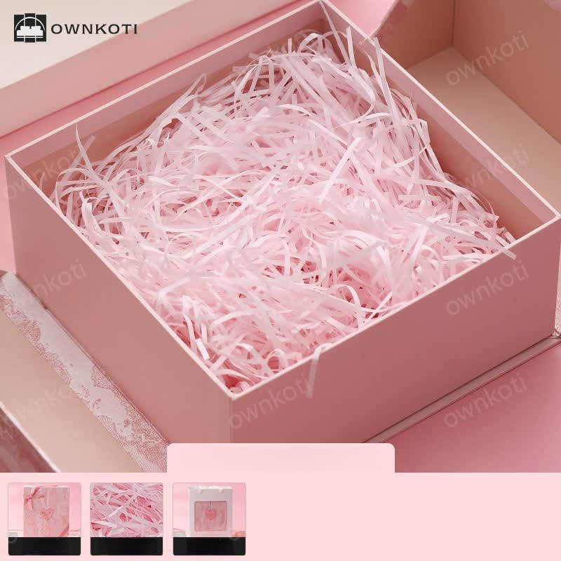 Pink Birthday Holiday Gift Packaging Box