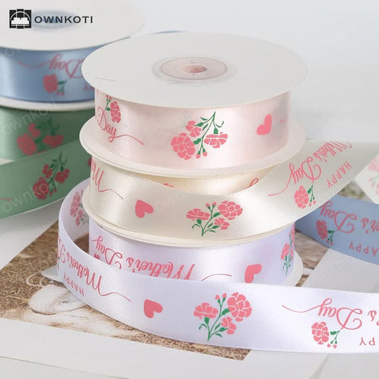 Mother's Day Gift Wrapping Decorative Ribbon