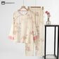 Floral Butterfly Soft Satin Loungewear