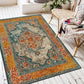 Ethnic Exotic Rectangular Decorative Floor Mat