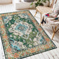 Ethnic Exotic Rectangular Decorative Floor Mat