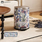 Vintage Pastoral Leather Large Capacity Trash Can