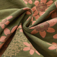 Jacquard Floral Gauze Lightweight Bathrobe - image 5