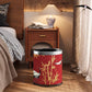 Elegant Red-crowned Bamboo Durable Trash Bin