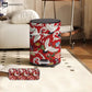 Double Barrel Vintage Floral Durable Trash Bin