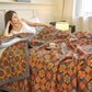 Cotton Gauze Reverisible Vintage Quilt