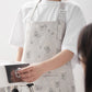 Cute Pastoral Style Floral Breathable Apron