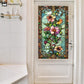 Baroque Floral Static Frosted Privacy Film