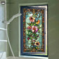 Baroque Floral Static Frosted Privacy Film