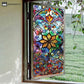 Retro Stained Static Frosted Privacy Film