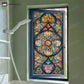 Vintage Stained Baroque Static Frosted Privacy Film