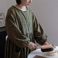 Long Sleeve Loose Breathable Kitchen Apron