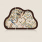 Floral Bird Foldable Screen Desktop Ornament