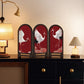 Red-crowned Crane Foldable Screen Desktop Ornament