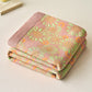 Daisy Print Cotton Gauze Reversible Quilt