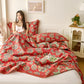 Colorful Daisy Cotton Gauze Jacquard Quilt
