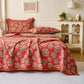 Colorful Daisy Cotton Gauze Jacquard Quilt