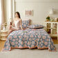 Colorful Daisy Cotton Gauze Jacquard Quilt