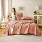Double Layer Gauze Jacquard Bear Cotton Quilt
