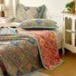 Double Layer Gauze Jacquard Bear Cotton Quilt
