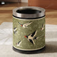 Rural Stainless Steel Leather Durable Trash Bin