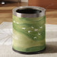 Luxurious Leather Rural Style Durable Trash Bin