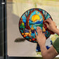 Easter Bunny Removable Static Window Sticker