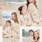 Rural Bamboo Fiber Parent-child Nightwear Set