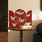 Rural Red-crowned Crane Foldable Desktop Ornament