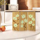 Floral Acrylic Foldable Desktop Ornament