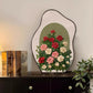 Rural Rose Desktop Painting Ornament