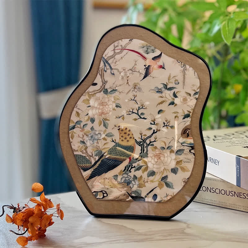 Floral Magpie Home Decor Ornament