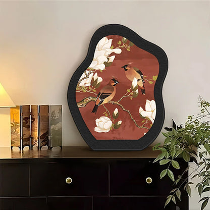 Floral Magpie Home Decor Ornament