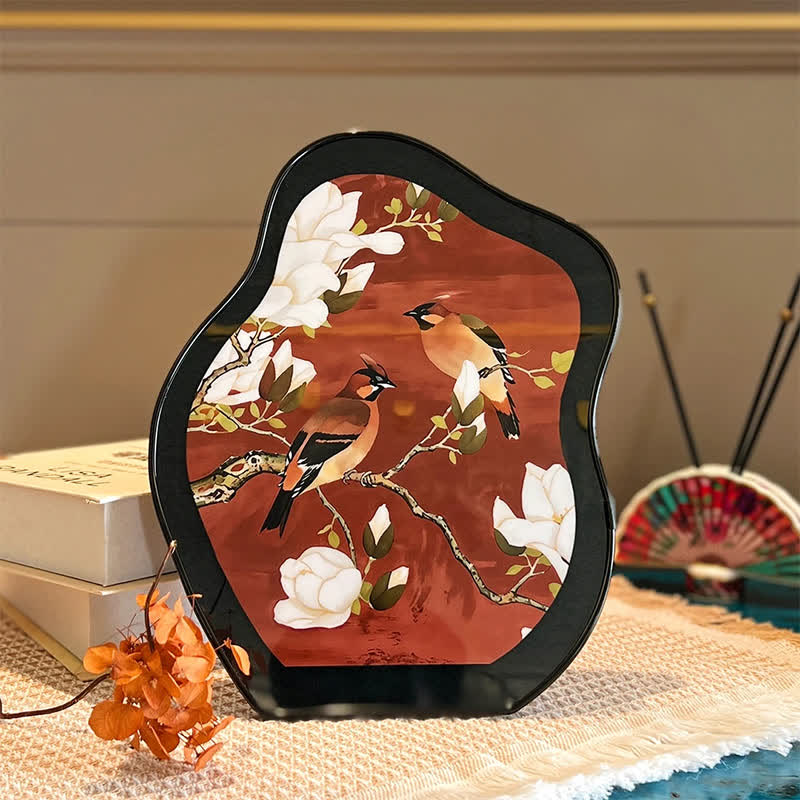 Floral Magpie Home Decor Ornament
