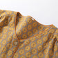 V-neck Vintage Jacquard Cotton Gauze Pajama Set