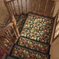 Vintage Floral Diatom Mud Non-slip Stair Tread