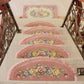 Floral Tassel Non-Slip Carpet Stair Treads